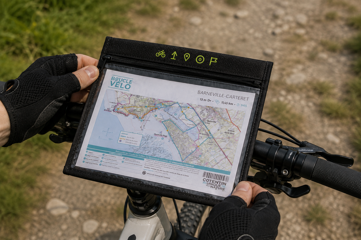 Porte-carte vélo porte carte vélo