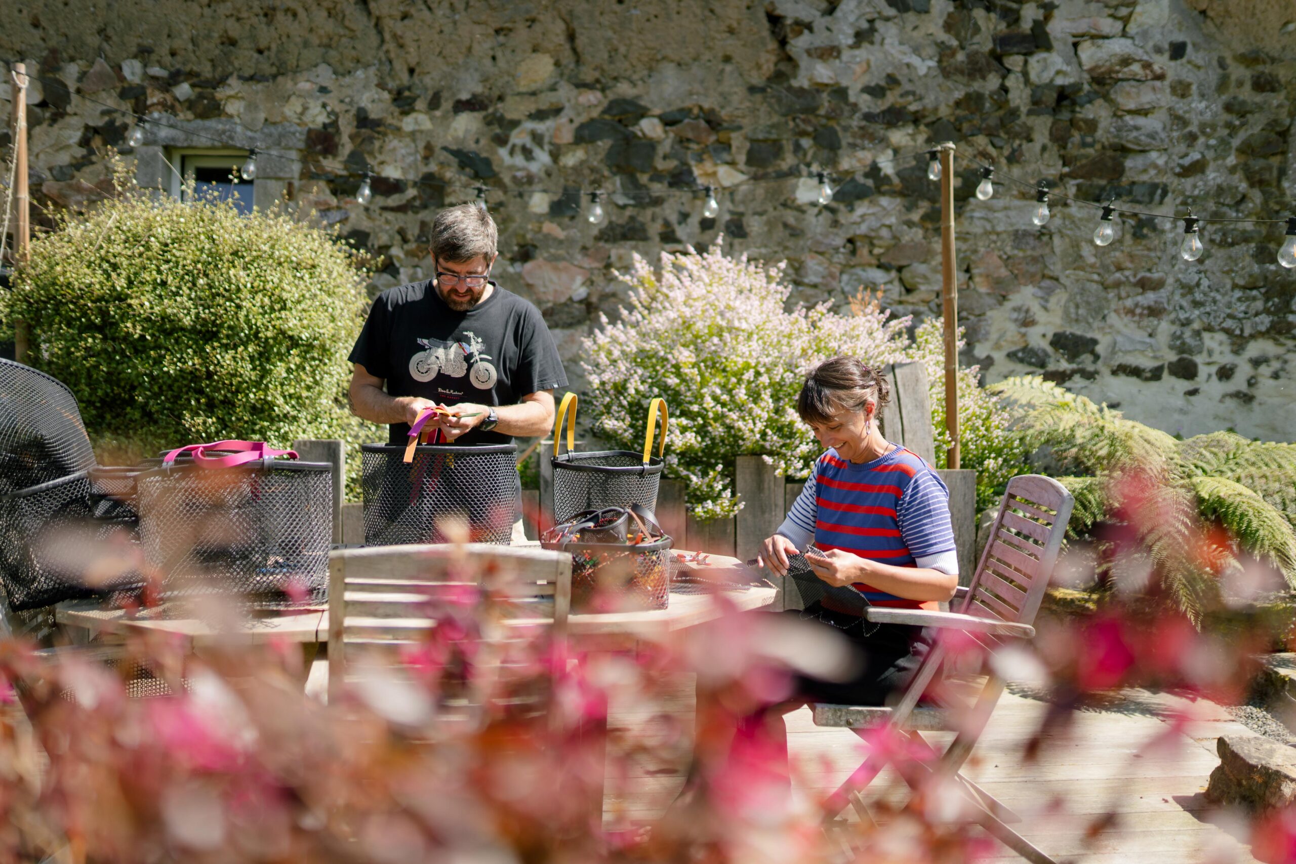 Mathilde et Arnaud les artisans de Les pochons